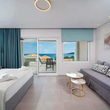 아파트 Finikas Luxury Thassos Golden 크리시 아모우디아